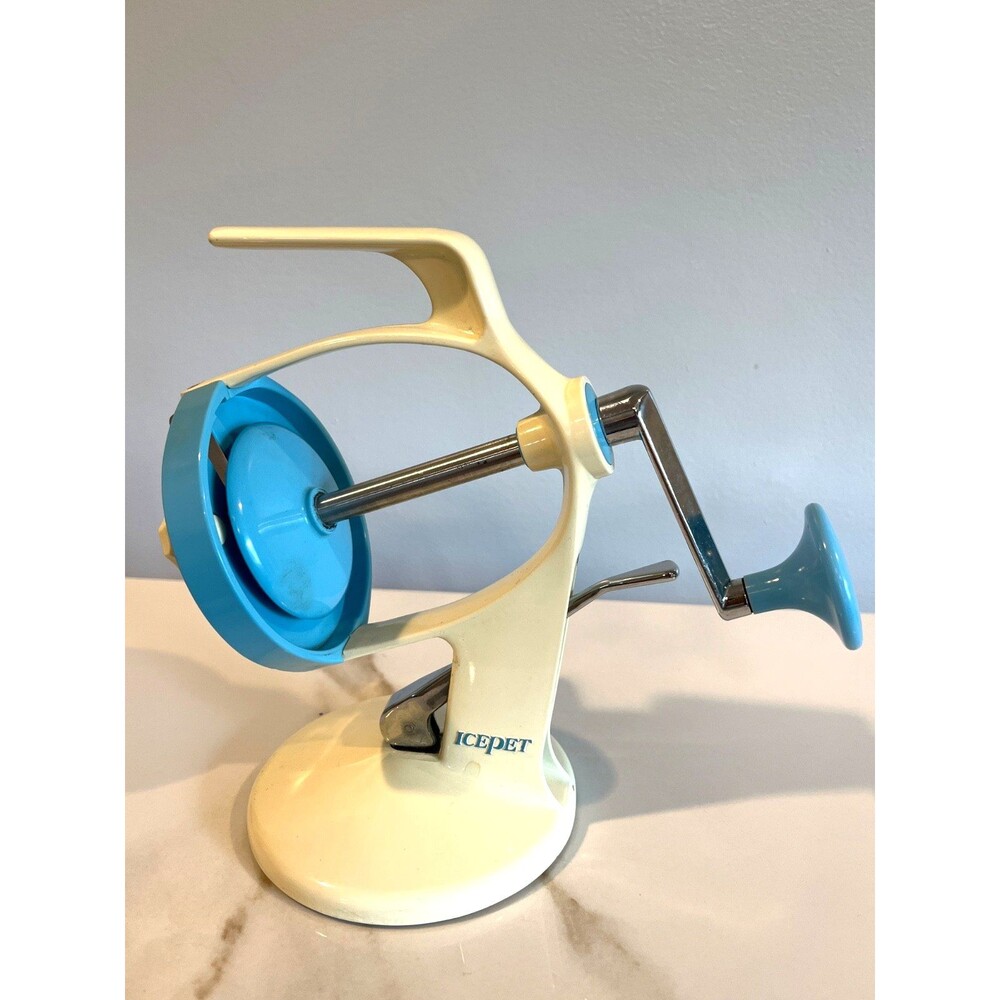 Icepet De Luxe Ice Shaver Vintage Mid Century Japan Retro Missing Bowl NIB